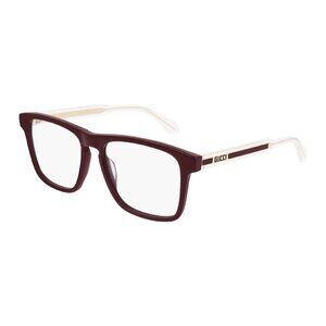 NEW GUCCI EYEGLASSES BURGUNDY UNISEX EYEWEAR GUCCI